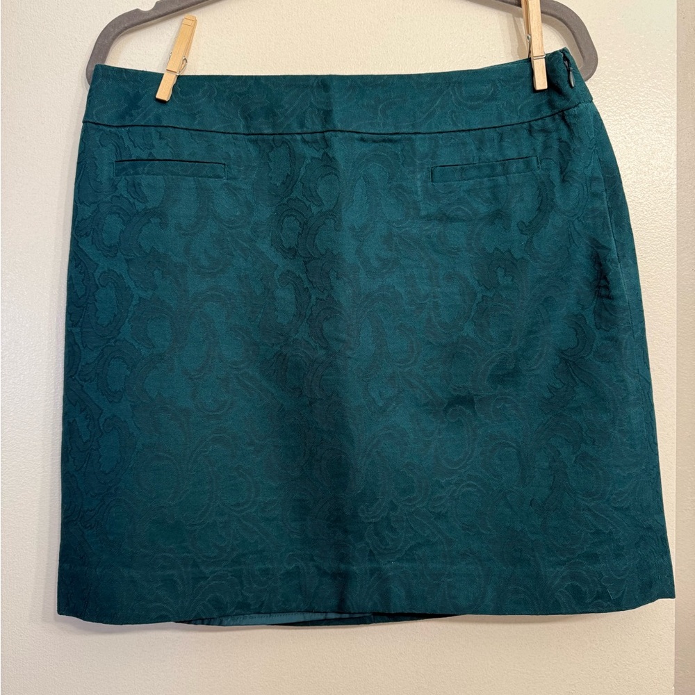 Beautiful Loft Teal Skirt